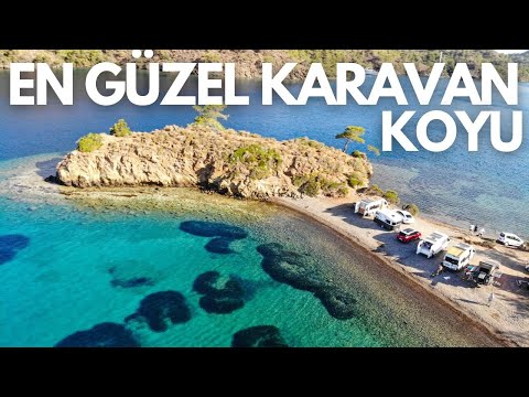 TÜRKİYE'NİN EN GÜZEL KARAVAN & ÇADIR KAMP YERİ / Marmaris Bencik Koyu