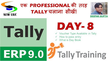 Tally Day 8 by Deepak Gupta