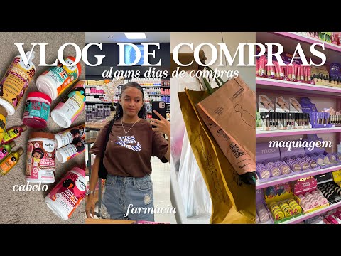 vlog: self-care shopping 🛍️ | makeup, hair products, drugstore