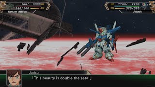 Super Robot Wars V - ZZ Gundam Attacks | スーパーロボット大戦V - ΖΖガンダム 全武装