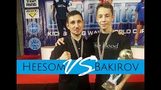 Fin Heesom Vs Alexandr Bakirov Wako Bestfighter 2017 -63Kg Lc Final