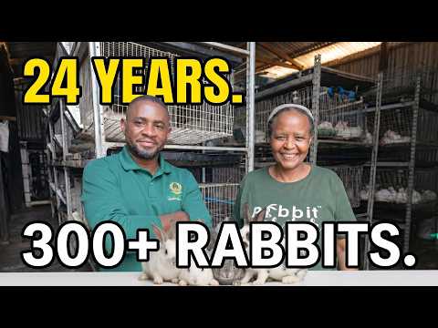 She Started Farming Rabbits for Her Health — 24 Years Later She Has 300+ in South Africa