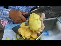 방콕 길거리 과일 자르기 달인 / amazing fruits cutting skills - thai street food