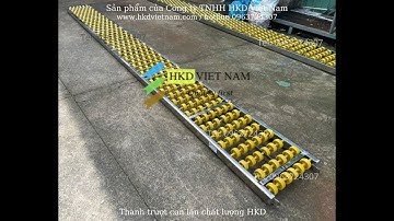 Cầu băng tải con lăn chuyển thùng _ sản phẩm của HKD VIỆT NAM-  0963724307