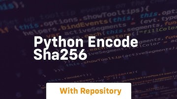 python encode sha256