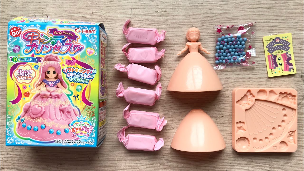Download Làm váy đầm công chúa búp bê bằng kẹo ăn được - Popin cookin princess (Chim Xinh)