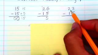 Grade 3 Subtract Mentally (counting up)