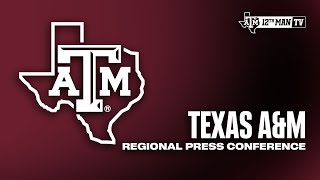 NCAA Softball Regional Press Conference: Texas A&amp;M