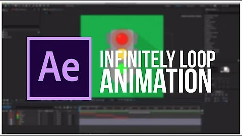 After Effects Tutorial: Infinitely Loop Animation