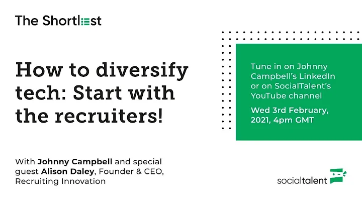 How to diversify tech: Start with the recruiters! ...