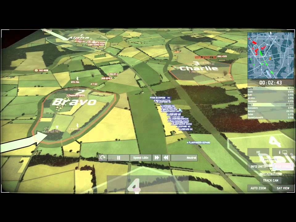 Wargame European Escalation NATO Leopard Tank Rush reupload HD