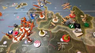 Game 1 from the Underground Lair - Brian v. Jesse, Jake & Brandon - Axis & Allies Global 1940