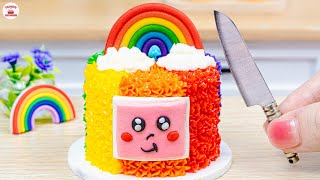 Tasty Rainbow Cake🌈1000+ Miniature Rainbow Cake Recipe🌞Best Of Rainbow Cake Ideas