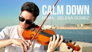 CALM DOWN - Rema, Selena Gomez - Violin Cover by Caio Ferraz, Instrumental Version Resimi