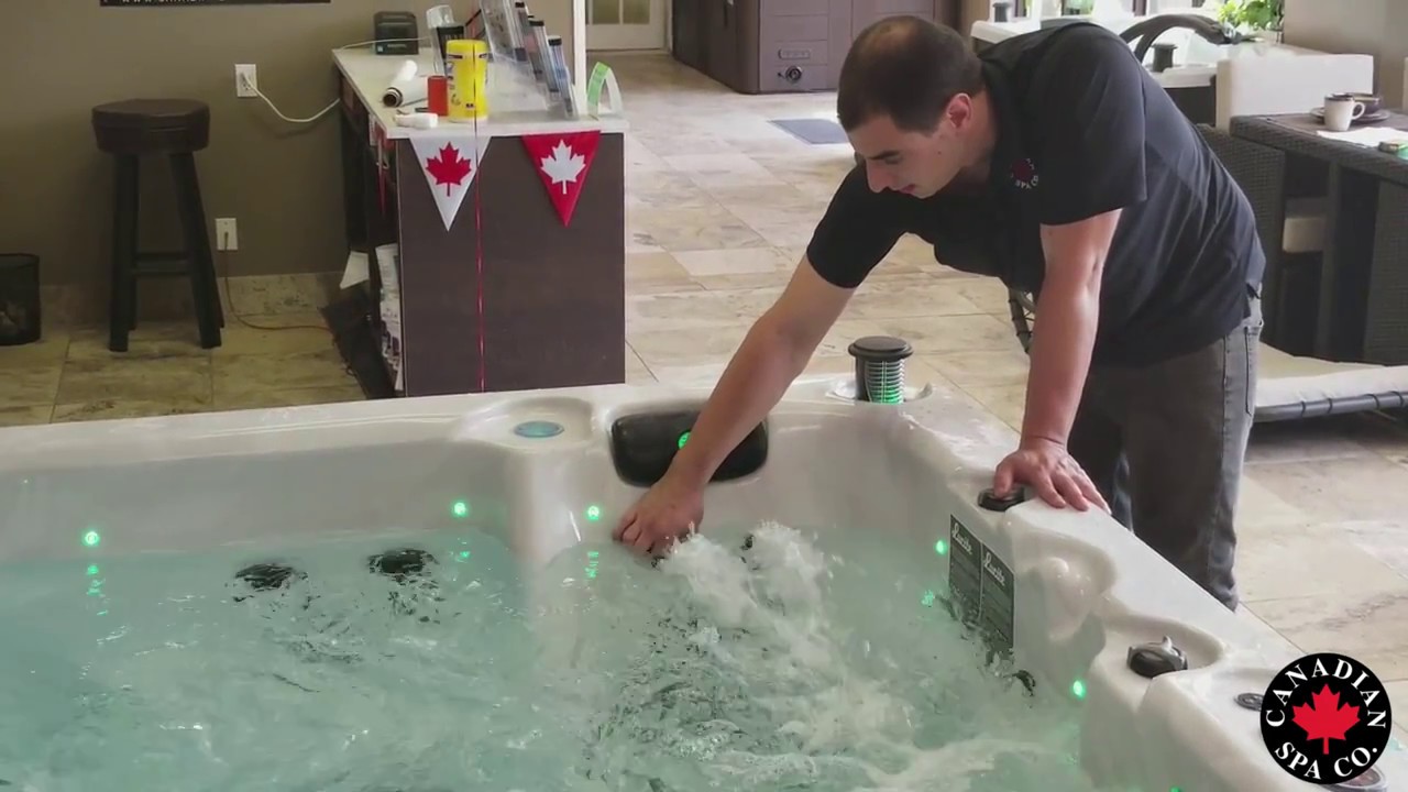 Canadian Spa Company Hot Tub Features - YouTube