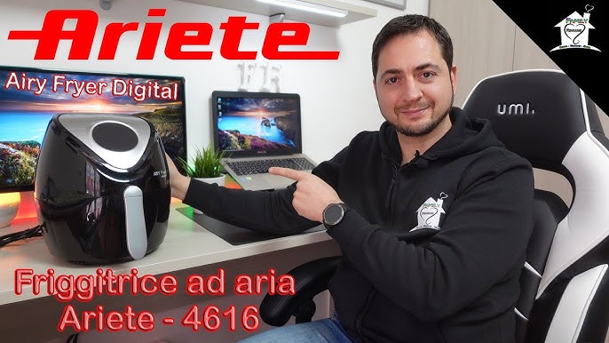 Friggitrice ad aria Ariete Airy Fryer Mini 4615 1 W 2 Litri ARI4615  8004032113181