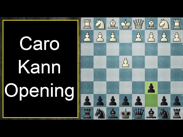 Learn the Caro-Kann Defense  10-Minute Chess Openings 