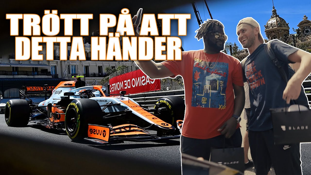 VI TOG EN HELIKOPTER TILL F1 I MONACO!!!