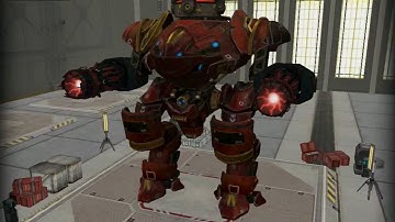 July 2017 - War Robots Test Server (iOS) - New Prototypes Heavy Robot & Medium Chain Reaction Weapon