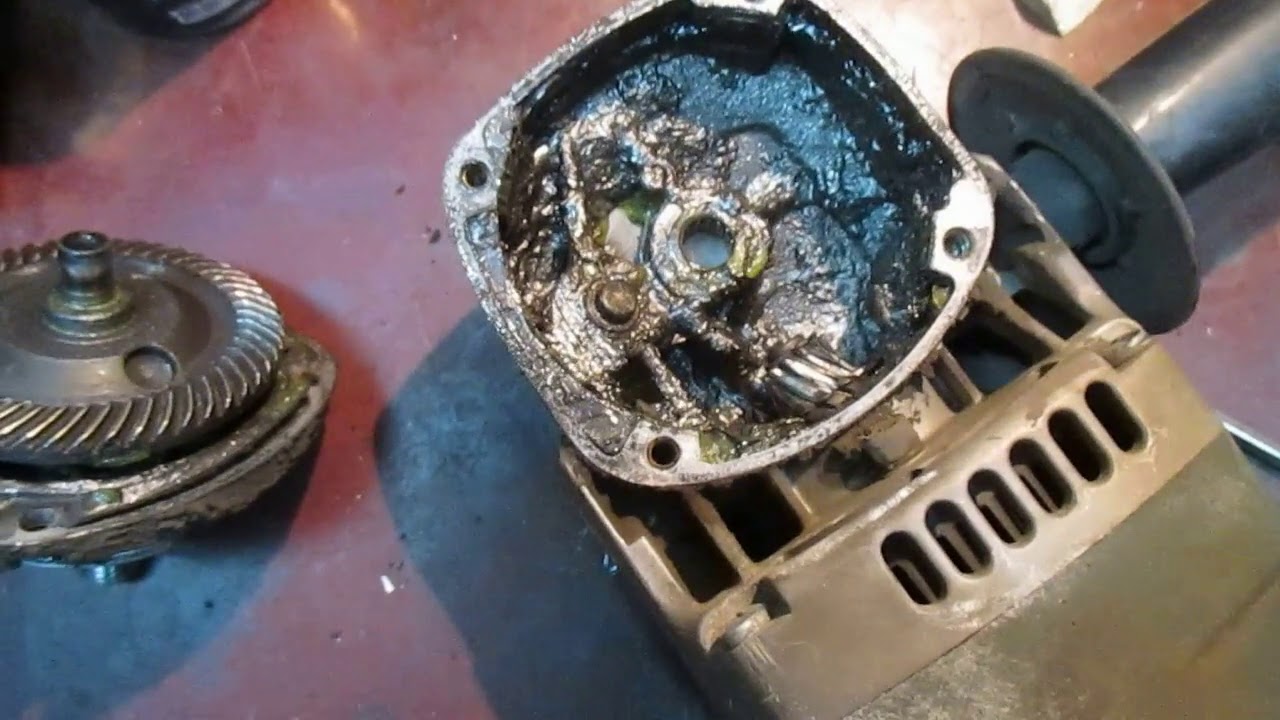 Как разобрать редуктор бош Makita 9069 УШМ порубало шестерёнки. - YouTube
