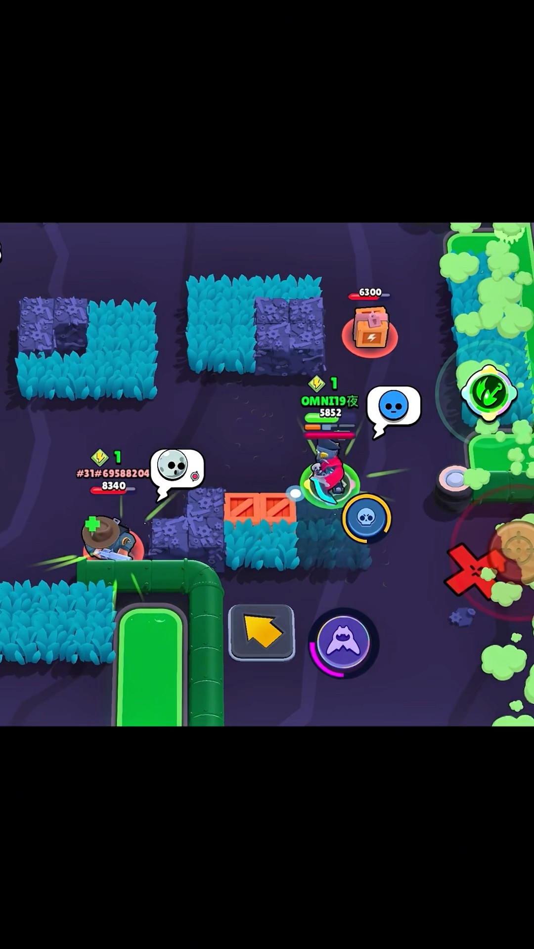Мортис vs Булл #brawlstars - YouTube