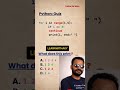what is correct option ?#python #pythontutorial #learnwithaky #developer #programmers