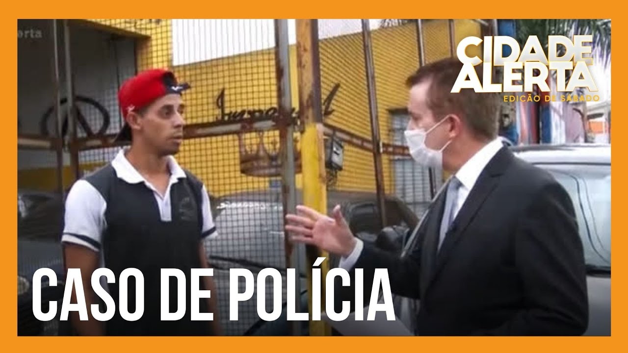 ⁣Celso Russomanno chama a polícia depois de ser expulso por mecânico