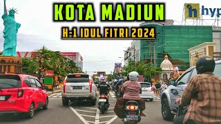 KOTA MADIUN Jelang Idul Fitri 2024 - Keramaian Di Pusat Perbelanjaan