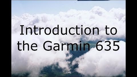 Garmin GTN 635 video (updated)