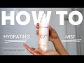 How to apply bask and lather co hydrating mist  hair care routine  hair growth tips