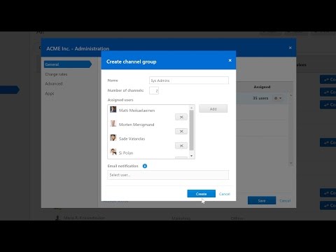 TeamViewer 11 - Channel Grouping
