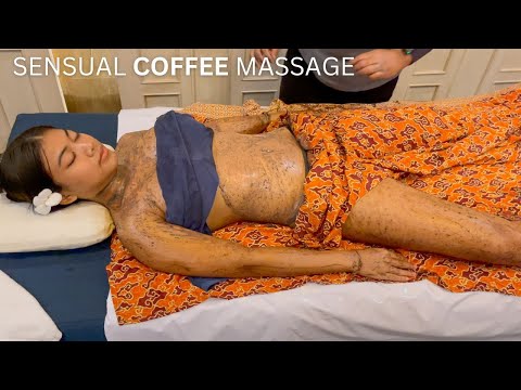 ASMR | Aromatic Sensual Massage with FULL BODY Coffee Scrub