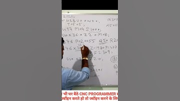 1"bsp thread program #ekcncinformaction #cncprogramminginhindi