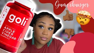 GOLI APPLE CIDER VINEGAR GUMMIES REVIEW | PCOS FRIENDLY ???? DID I LOSE WEIGHT??