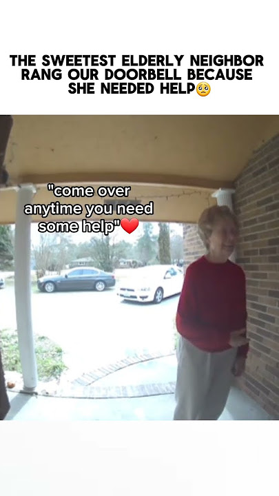 When My Husband Helped Our Elderly Neighbor! 🥺❤️ #grandma #elder #elders #helping #usa #us #shorts