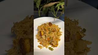 Paneer Veg Pulao cookingchannelsubscribetomychannelpaneerpulaoasmrindianfoodpulaorecipefood