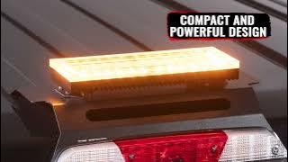 Putco YellowJacket LED Light Bar | Compact Safety Light IP69K Build & Advanced 360° Warning Coverage