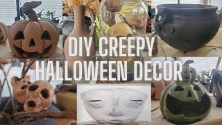 DIY CREEPY HALLOWEEN DECOR