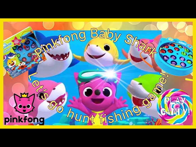 Baby Shark Song - Pinkfong Baby Shark Let's Go Hunt Fishing Game! 