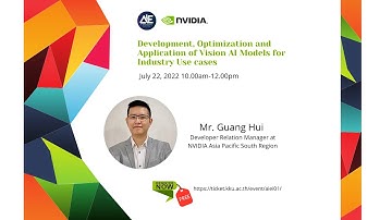 AIEI-NVIDIA 01: Development, Optimization and Application of Vision AI Models for Industry Use cases