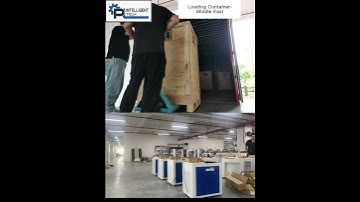 Loading the container-Middle East  FCL / 3D wax stone setting robot#jewelry #ring #wax #machine