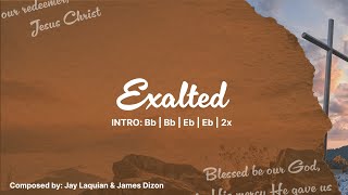 Video thumbnail of "Exalted (Lyrics with Chords)"