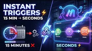 Make.com Webhooks: Trigger Automations Instantly ⚡ | Stop Waiting 15 Minutes