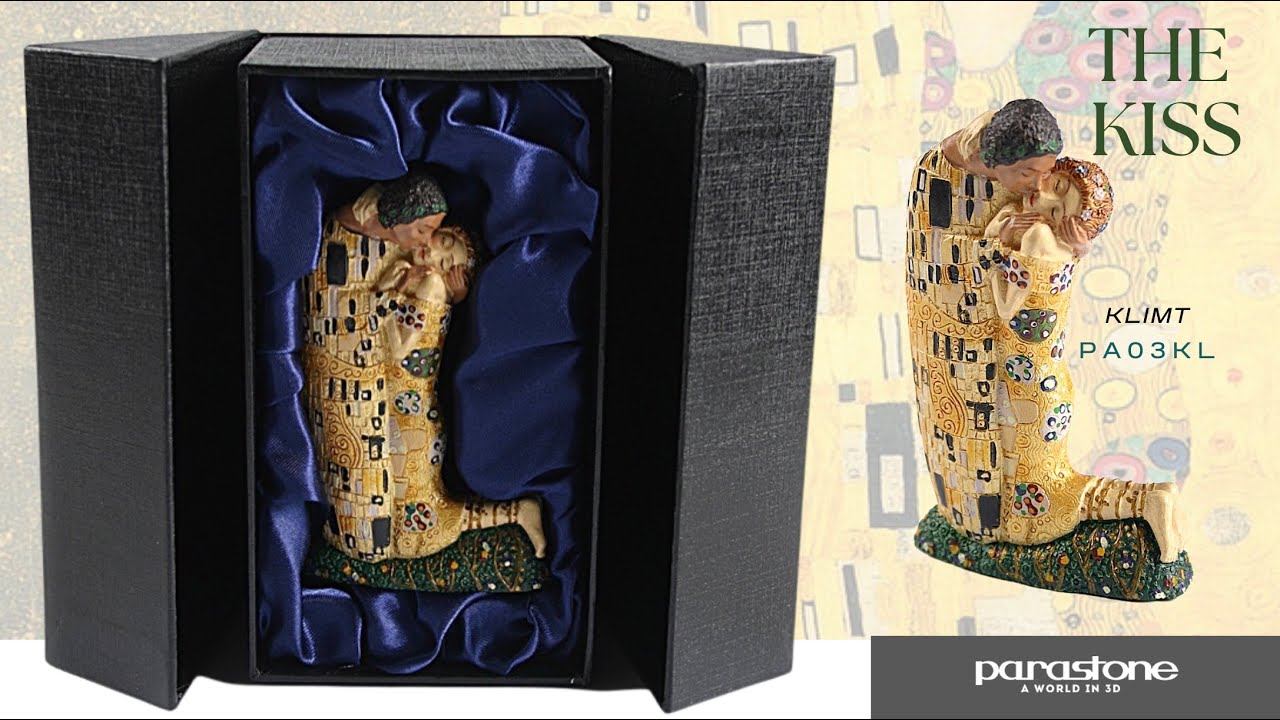 置物 THE KISS Klimt The Kiss Miniature Statue | Romantic Art Gift – Museumize.com
