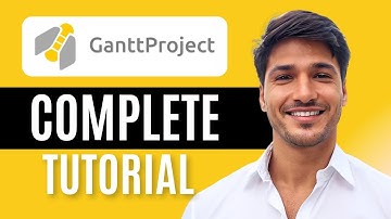 GanttProject Software Tutorial | Create & Manage Projects with Gantt Charts (New Updated)
