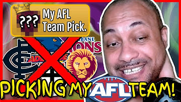 American Guy Picks His AFL Team Using A Quiz | Before watching my first game ever!!!!