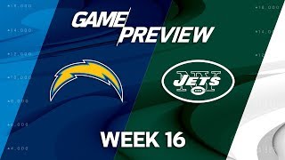 Los Angeles Chargers vs. New York Jets | NFL Week 16 Game Preview | NFL