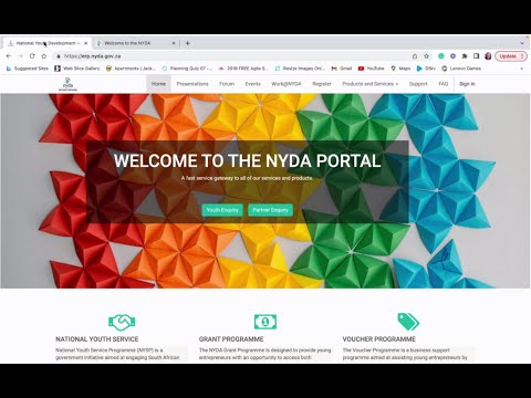 How to register on NYDA ERP Portal | Apply online | Funding | Mentorship | Business Training | Youth