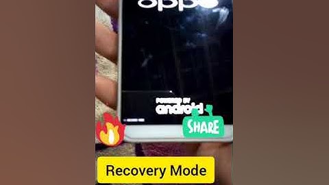 👉 recovery mode📲 OPPO A83 🔥 get out from 🔥📲