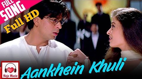 Aankhein Khuli Ho Ya Full HD Song | Shah Rukh Khan, Aishwarya Rai | Udit Narayan | Mohabbatein-2000